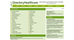 Desktop Screenshot of directoryhealthcare.com
